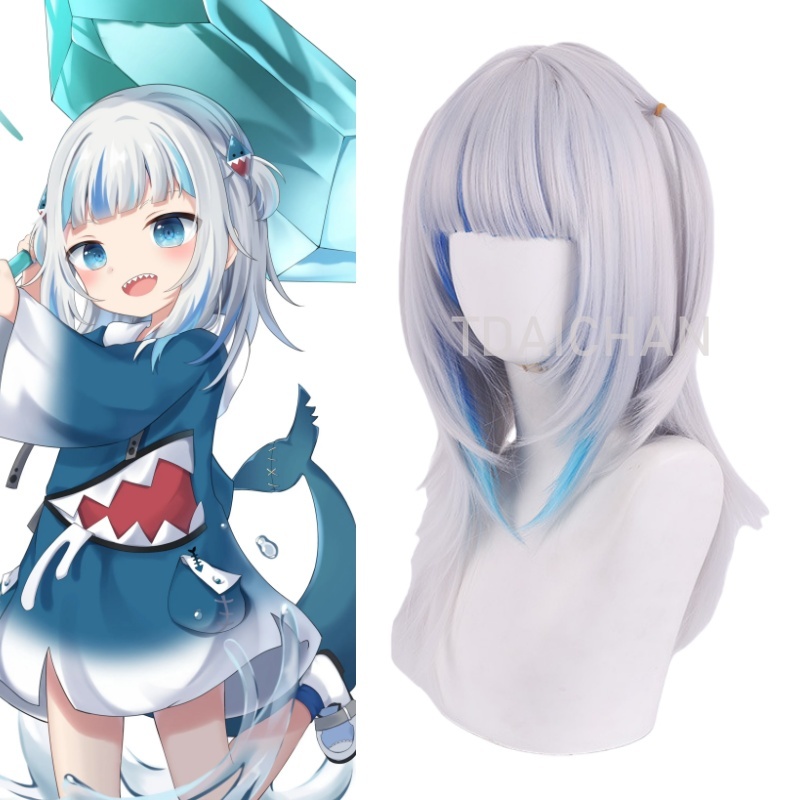 Anime Cosplay Event 2025 - 2025 가우르 구라 코스프레 가발 화이트