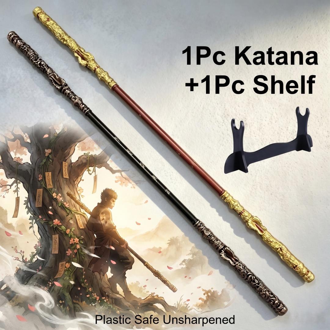 Anime Cosplay Katana - 70인치 블랙 미스티 뮤직 우콩 손우콩