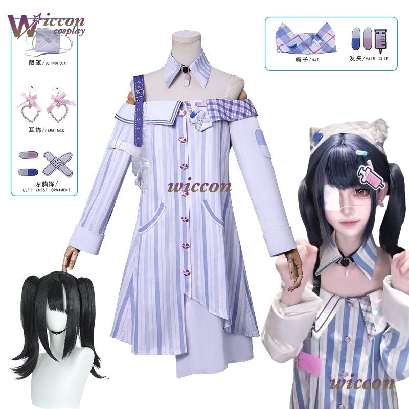 Anime Cosplay Outfit Ideas - Eyepatch Jirai Kei Infinity Nikki 코스프레