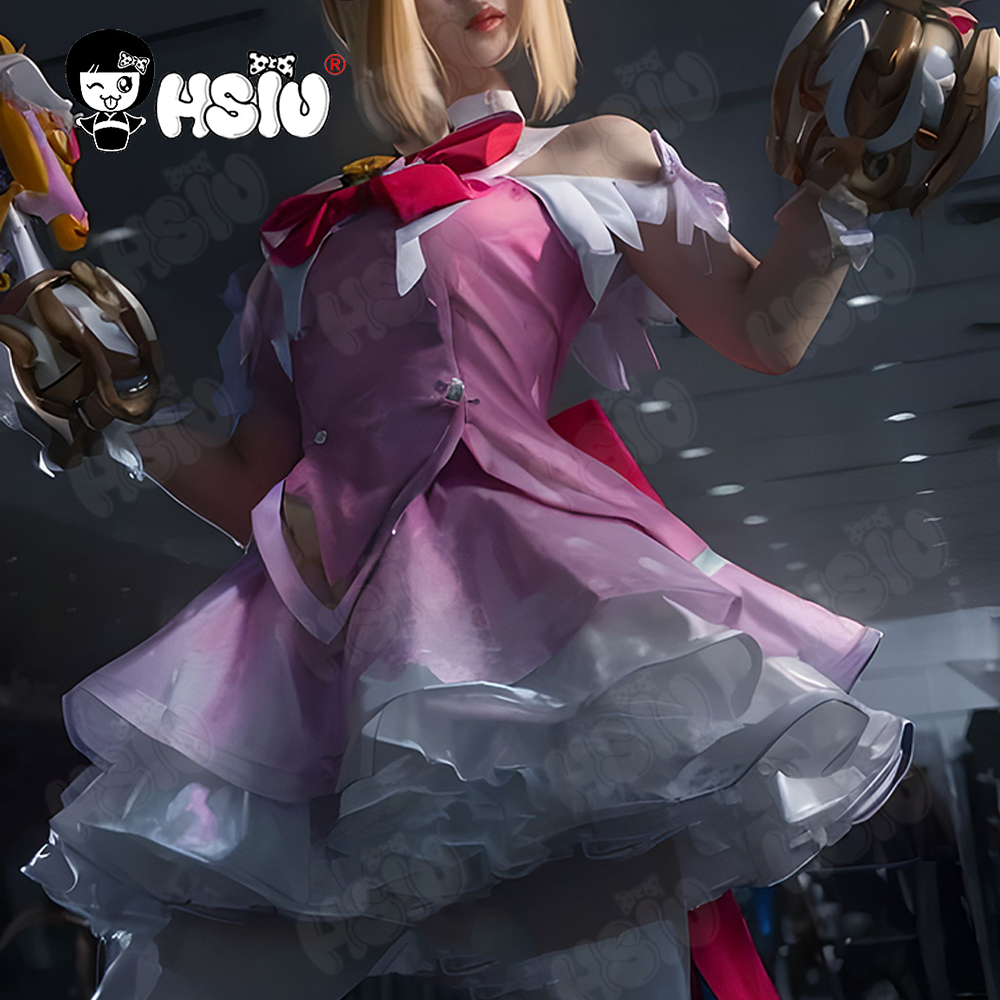 Anime Cosplay Girl - 주노 코스프레 의상 가발 HSIU 금발