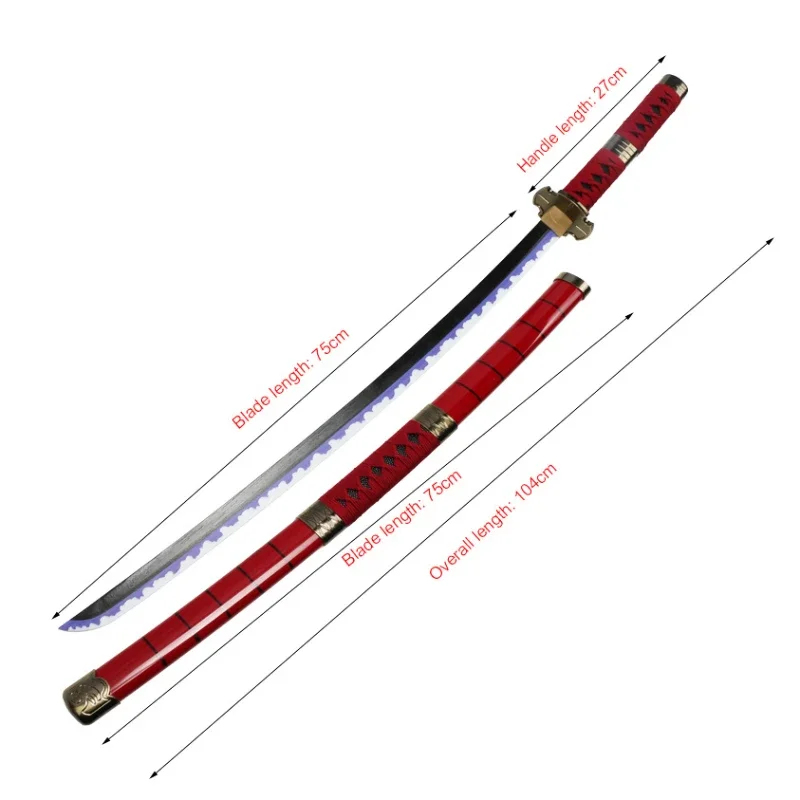 2026 로로노아 조로 카타나 애니메이션 검 104cm - Anime Cosplay Katana 리뷰 및 가격