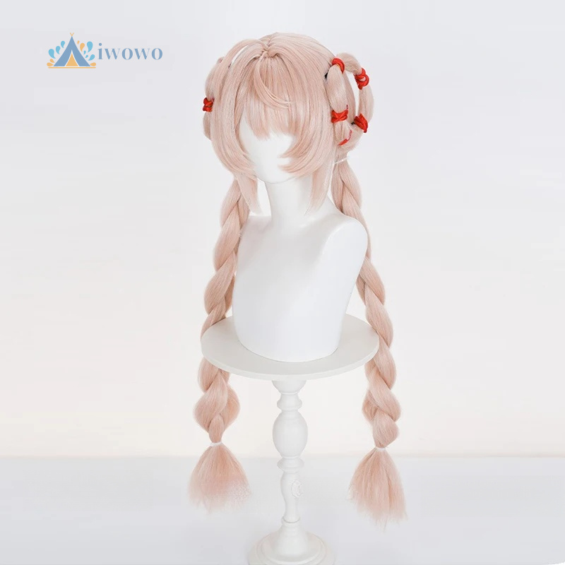 젠리스 존 제로 조아 코스프레 가발 긴 핑크색 땋은 머 - Anime Cosplay Girl 리뷰 및 가격