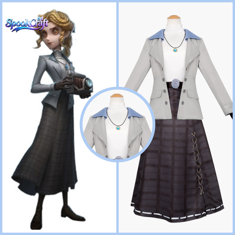 Identity V 저널리스트 앨리스 데로스 코스프레  - Anime Cosplay Photoshoot 리뷰 및 가격