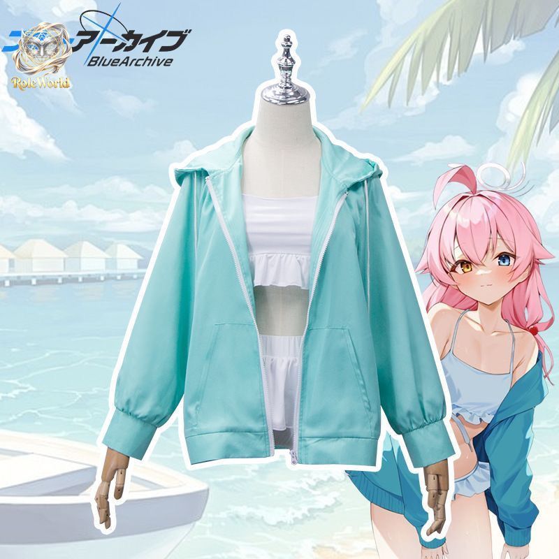 블루 아카이브 호시노 타카나시 수영복 코스프레 풀세트  - Anime Cosplay Photoshoot 리뷰 및 가격
