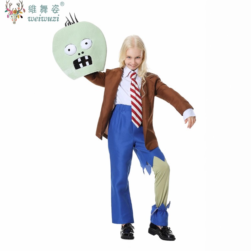 할로윈 의상 가족 코스프레 의상 좀비 식물 전쟁 친자  - Anime Cosplay Outfit Ideas 리뷰 및 가격