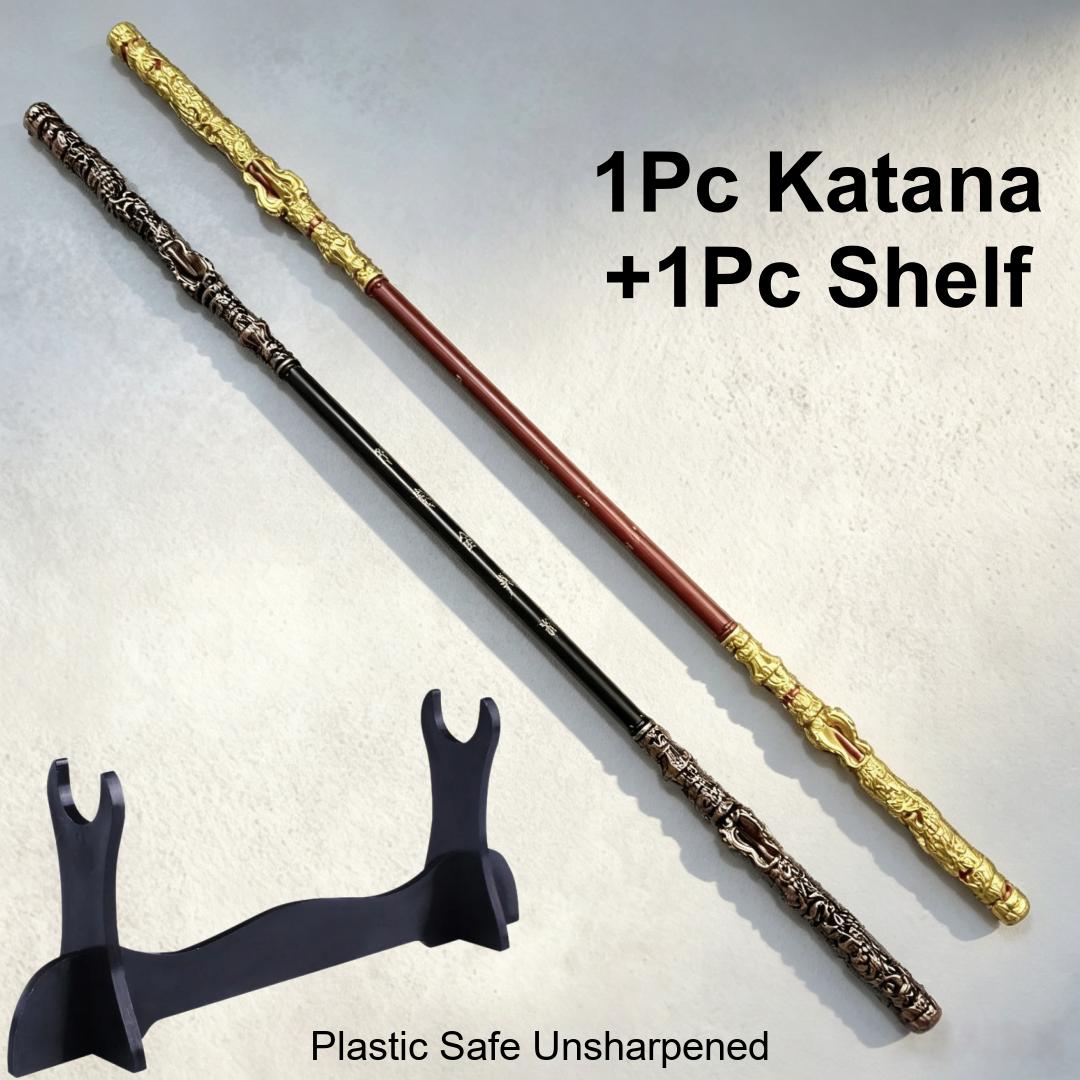 70인치 블랙 미스티 뮤직 우콩 손우콩 지팡이 게임 애 - Anime Cosplay Katana 리뷰 및 가격