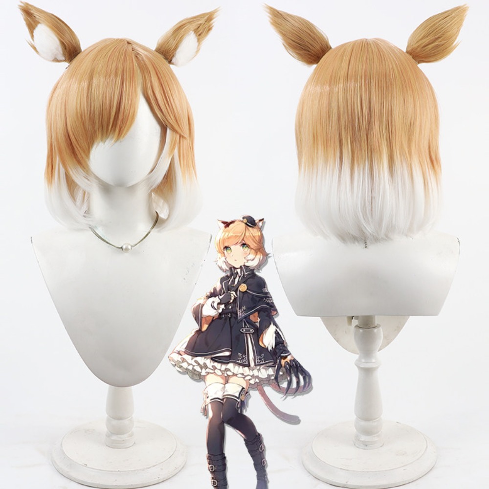 Arknights 무스 코스프레 가발 현실적인 두피 효 - Anime Cosplay Realistic 리뷰 및 가격