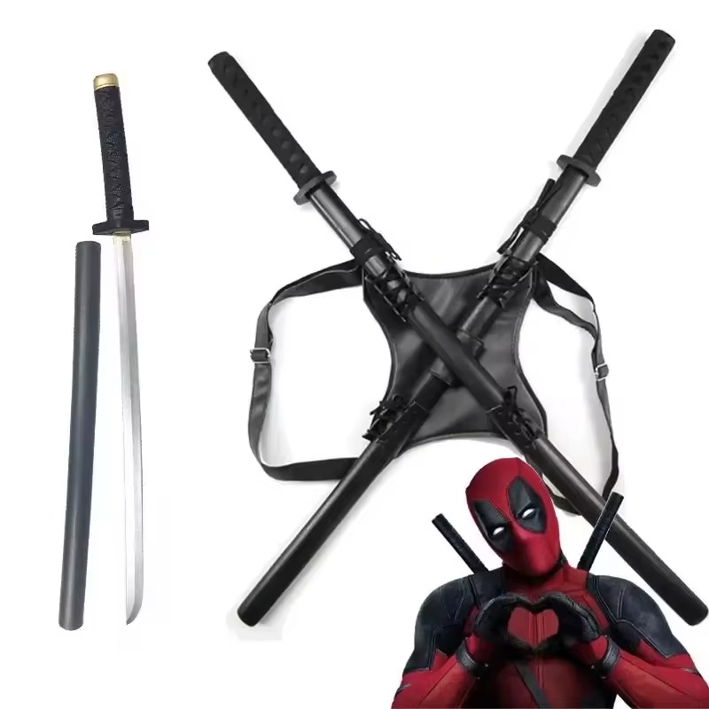 2025년 신제품 61cm 데드풀 카타나 PU 애니메이 - Anime Cosplay Katana 리뷰 및 가격