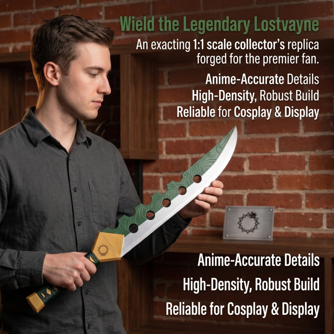 28인치 일곱 치명적인 죄 멜리오다스 카타나 애니메이션 - Anime Cosplay Katana 리뷰 및 가격