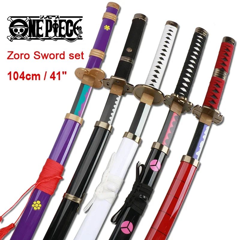 2026 3피스 로로노아 조로 검 104cm 수제 카타 - Anime Cosplay Katana 리뷰 및 가격
