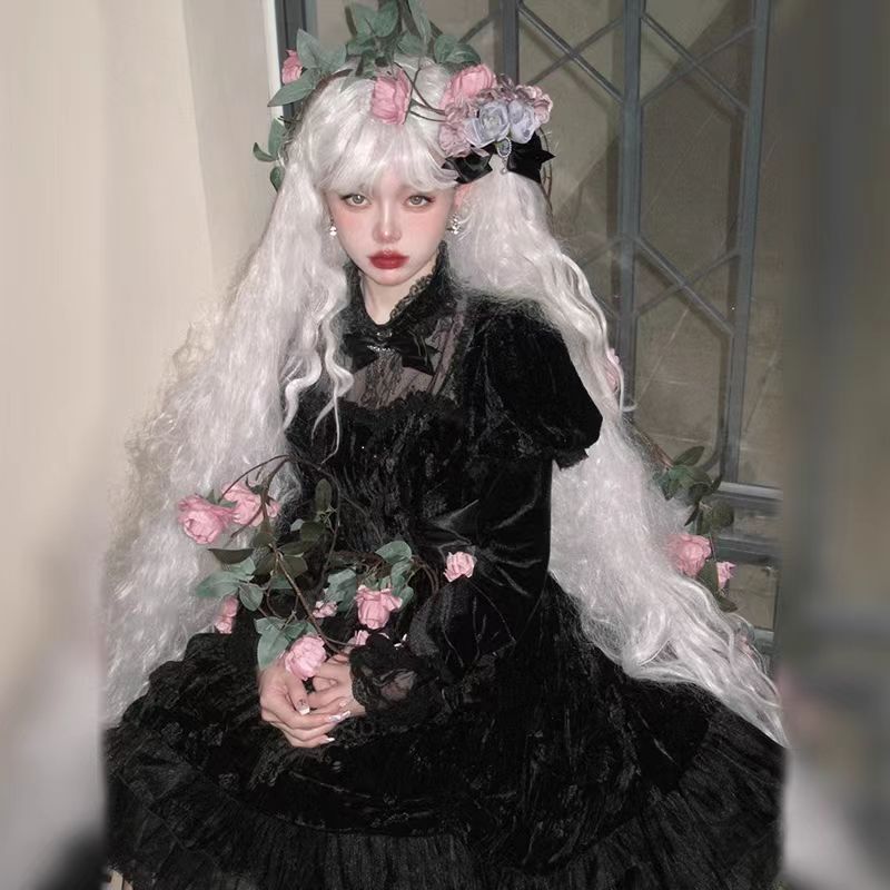 앞머리 가발 롱 워터 웨이브 곱슬 가발 합성 고온 내열 - Anime Cosplay Realistic 리뷰 및 가격