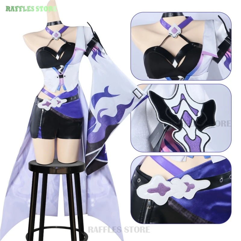 2025 아케론 코스튬 가발 게임 혼카이 스타 레일 애 - Anime Cosplay Event 2025 리뷰 및 가격