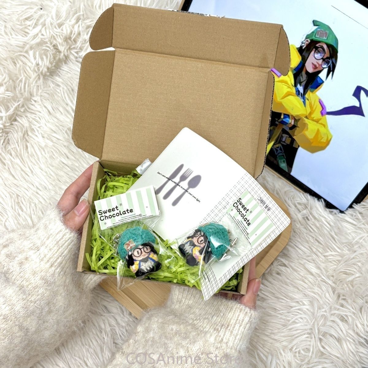 발로란트 킬조이 게임 코스프레 니트 바디 미니 플러시  - Anime Cosplay Party 리뷰 및 가격